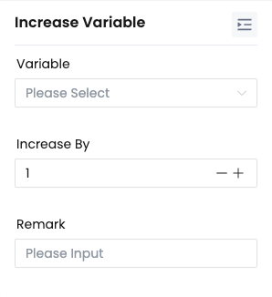 Increase Variable