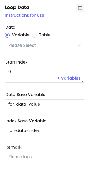 Loop Data